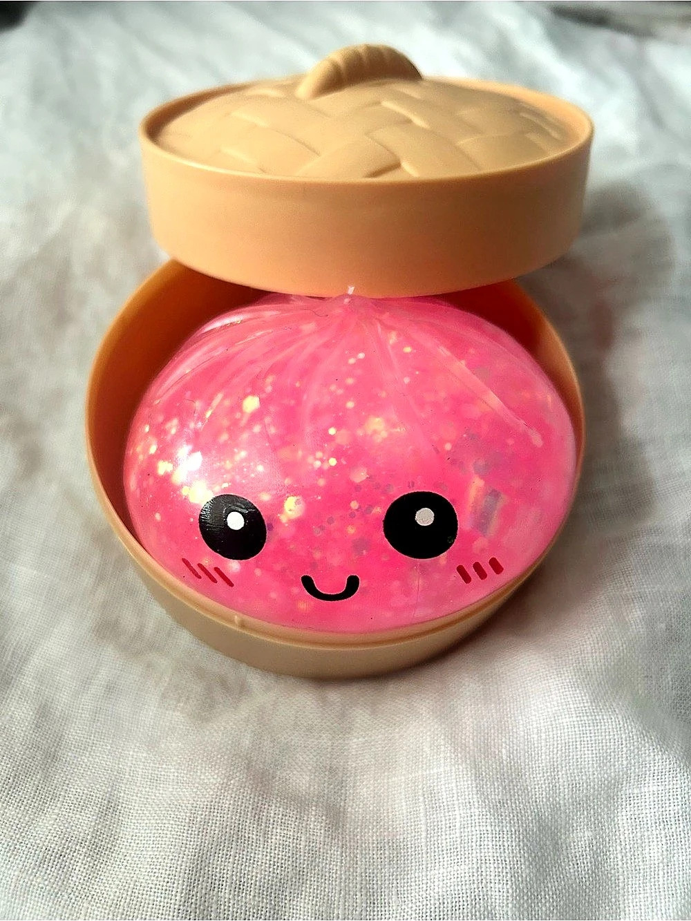 Pink Glitter dumpling
